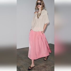 Zara ZW COLLECTION MIDI SKIRT(S)